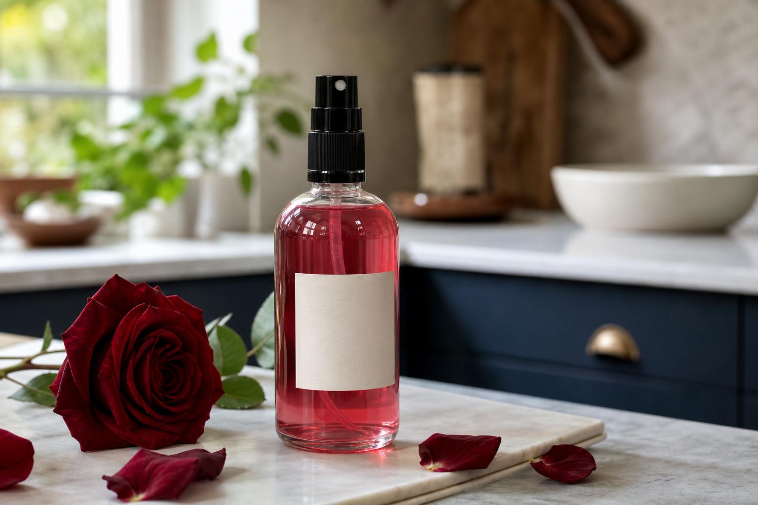 Homemade Rose Water